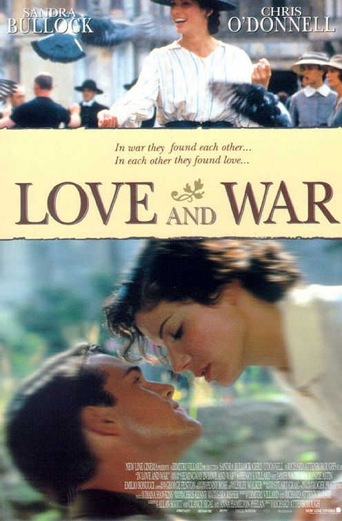 the movie poster: In Love And War (1996) ver2