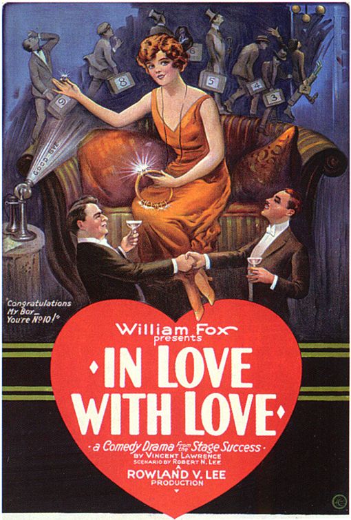 the movie poster: In Love with Love (1924)