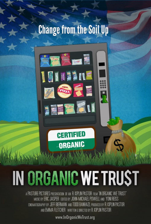 1000 piece jigsaw puzzle for the movie poster: In Organic We Trust (2013)