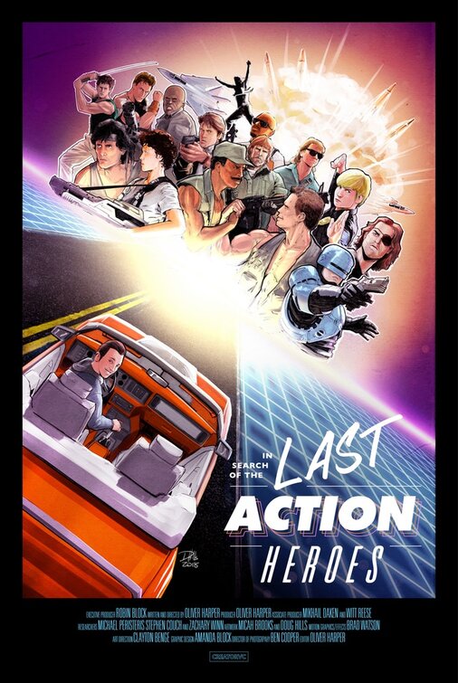 1000 piece jigsaw puzzle for the movie poster: In Search of the Last Action Heroes (2019)