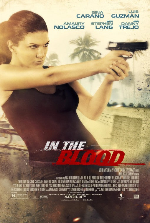 1000 piece jigsaw puzzle for the movie poster: In the Blood (2014)