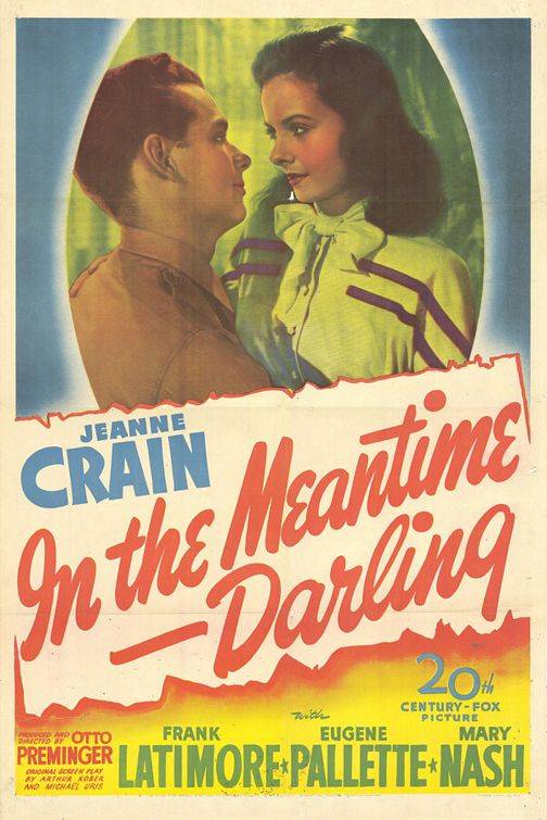 the movie poster: In the Meantime, Darling (1944)