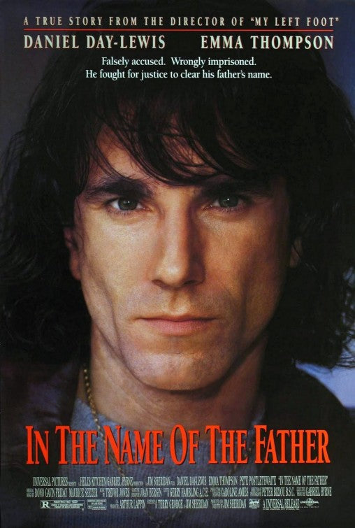 the movie poster: In the Name of the Father (1993) ver1