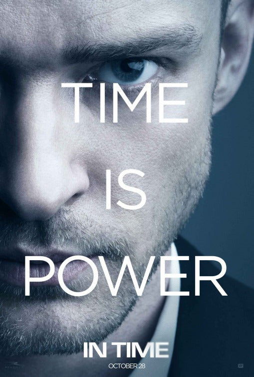 1000 piece jigsaw puzzle for the movie poster: In Time (2011) ver2