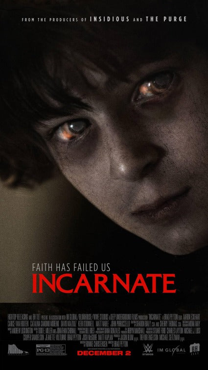 1000 piece jigsaw puzzle for the movie poster: Incarnate (2016) ver2