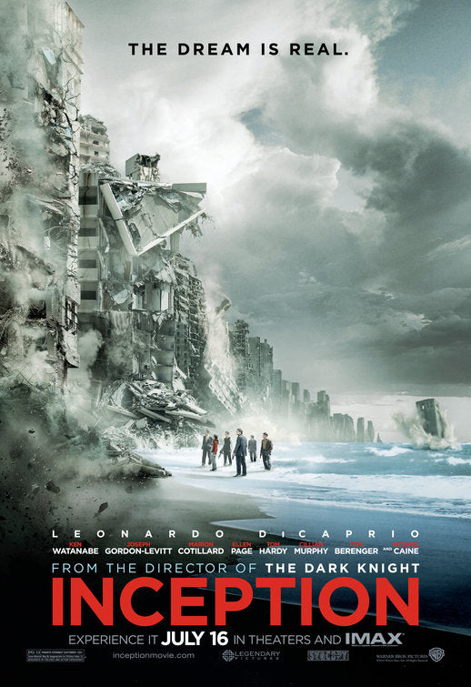 1000 piece jigsaw puzzle for the movie poster: Inception (2010) ver15