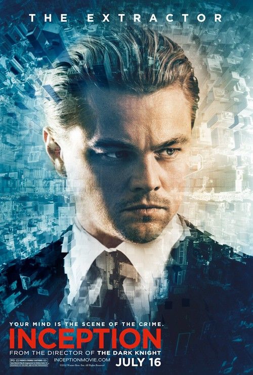 1000 piece jigsaw puzzle for the movie poster: Inception (2010) ver5