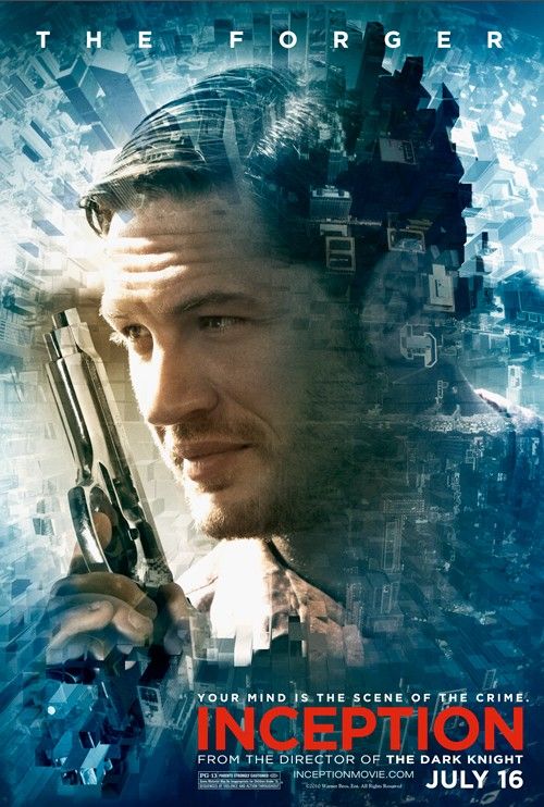 1000 piece jigsaw puzzle for the movie poster: Inception (2010) ver7