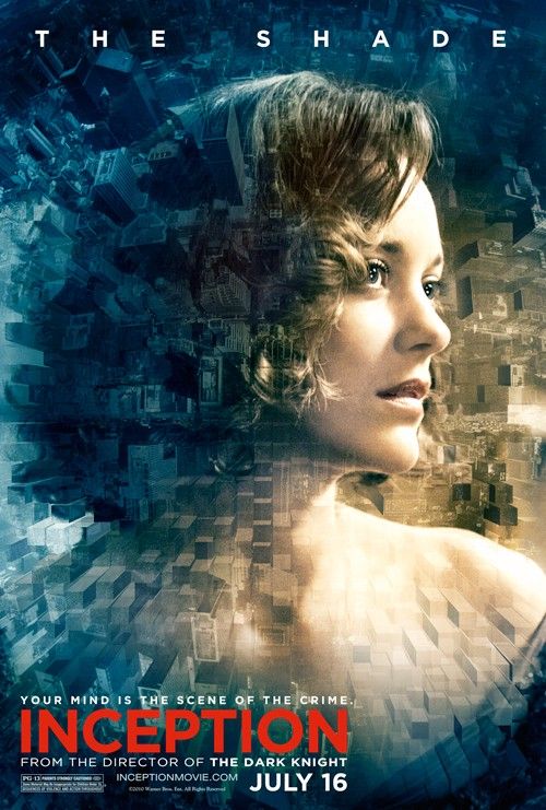 1000 piece jigsaw puzzle for the movie poster: Inception (2010) ver8