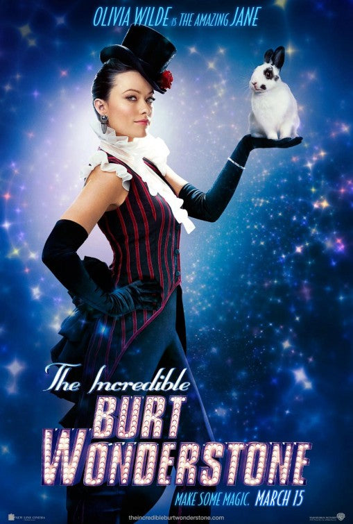 1000 piece jigsaw puzzle for the movie poster: The Incredible Burt Wonderstone (2013) ver8
