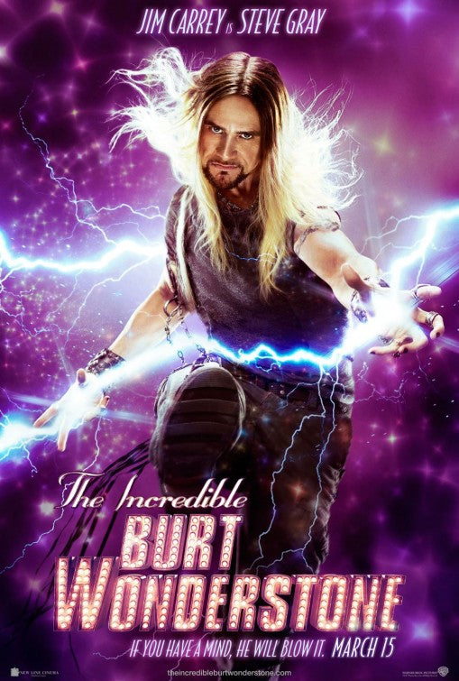 1000 piece jigsaw puzzle for the movie poster: The Incredible Burt Wonderstone (2013) ver9
