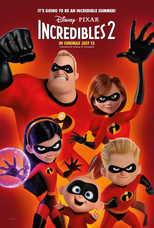 1000 piece jigsaw puzzle for the movie poster: Incredibles 2 (2018) ver32