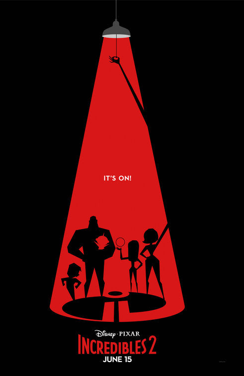 1000 piece jigsaw puzzle for the movie poster: Incredibles 2 (2018) ver35
