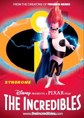 the movie poster: The Incredibles (2004) ver16