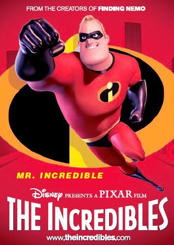 the movie poster: The Incredibles (2004) ver20