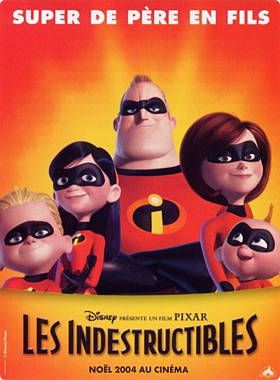 the movie poster: The Incredibles (2004) ver3