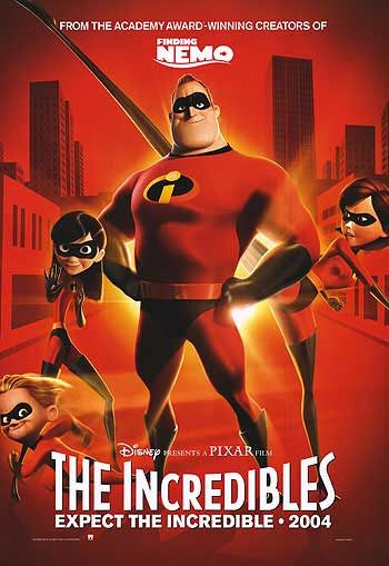 the movie poster: The Incredibles (2004) ver5