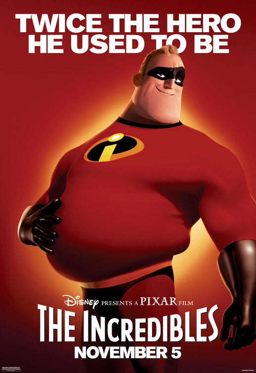 the movie poster: The Incredibles (2004) ver6