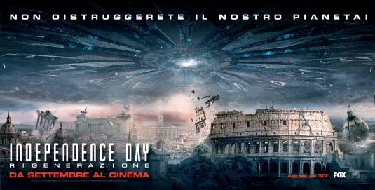 1000 piece jigsaw puzzle for the movie poster: Independence Day: Resurgence (2016) ver23