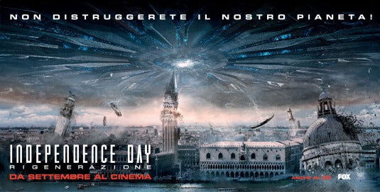 1000 piece jigsaw puzzle for the movie poster: Independence Day: Resurgence (2016) ver24