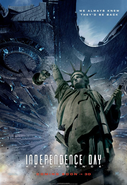 1000 piece jigsaw puzzle for the movie poster: Independence Day: Resurgence (2016) ver9