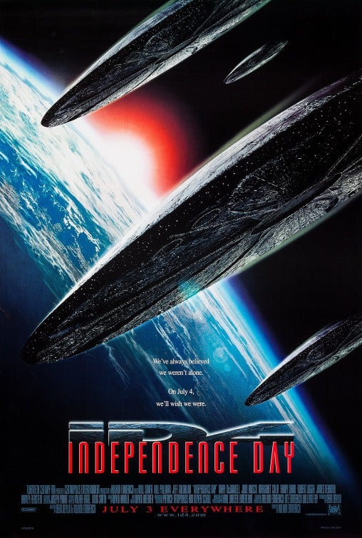 the movie poster: Independence Day (1996) ver2