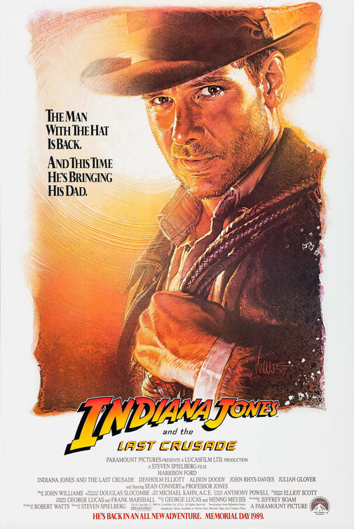 the movie poster: Indiana Jones and the Last Crusade (1989) ver1