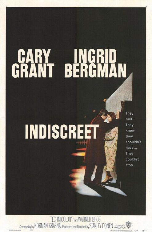 the movie poster: Indiscreet (1958)