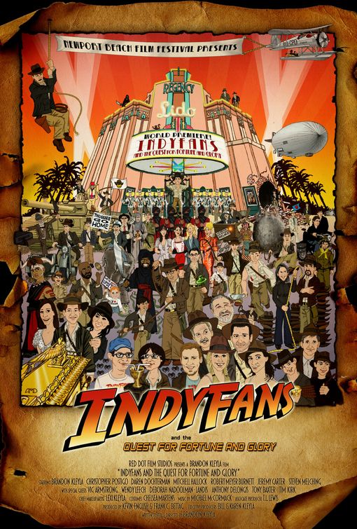 the movie poster: Indyfans and the Quest for Fortune and Glory (2008)