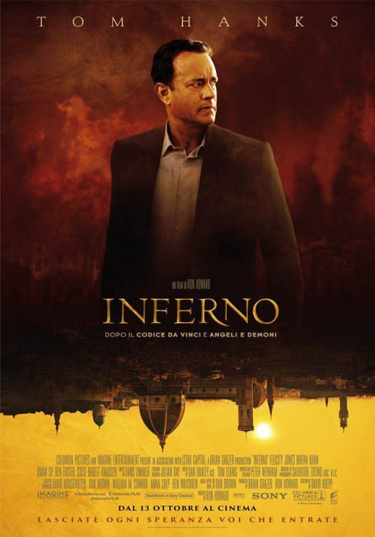 1000 piece jigsaw puzzle for the movie poster: Inferno (2016) ver16
