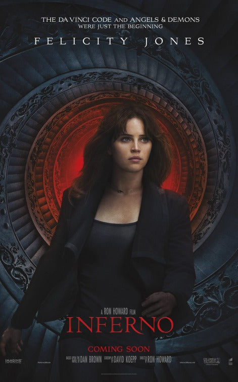 1000 piece jigsaw puzzle for the movie poster: Inferno (2016) ver8