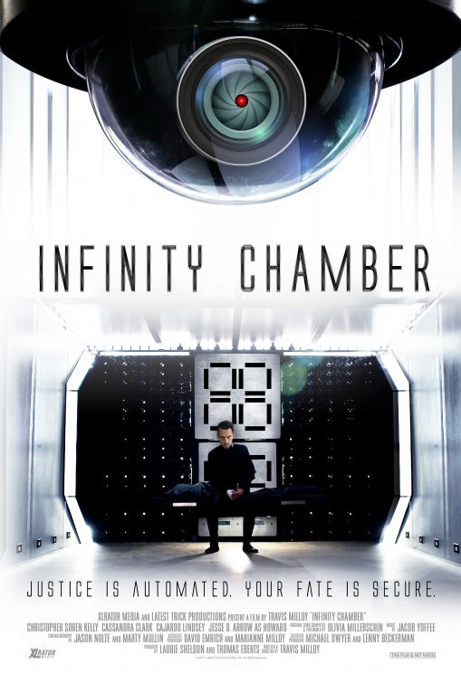 1000 piece jigsaw puzzle for the movie poster: Infinity Chamber (2017)