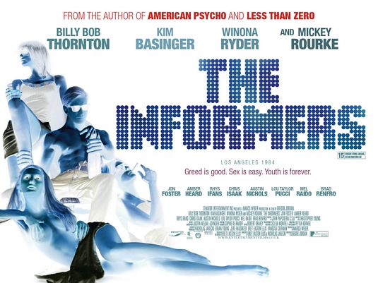 1000 piece jigsaw puzzle for the movie poster: The Informers (2009) ver2