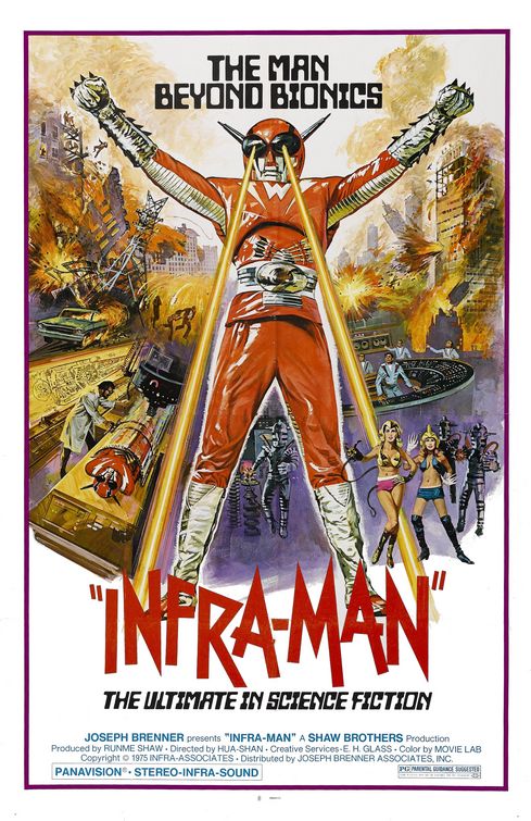 the movie poster: Infra-Man (1975)