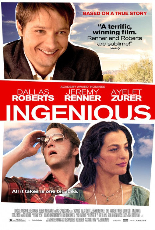 1000 piece jigsaw puzzle for the movie poster: Ingenious (2009)