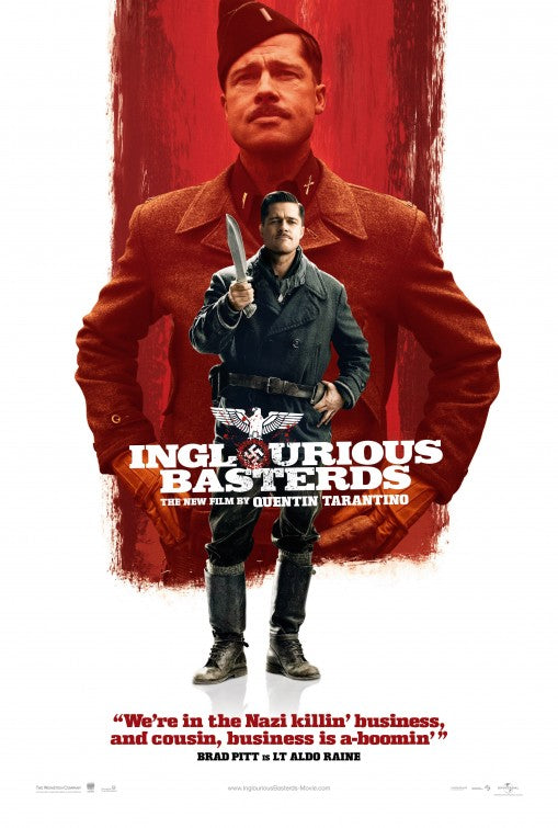 1000 piece jigsaw puzzle for the movie poster: Inglourious Basterds (2009) ver10