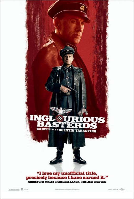 1000 piece jigsaw puzzle for the movie poster: Inglourious Basterds (2009) ver11