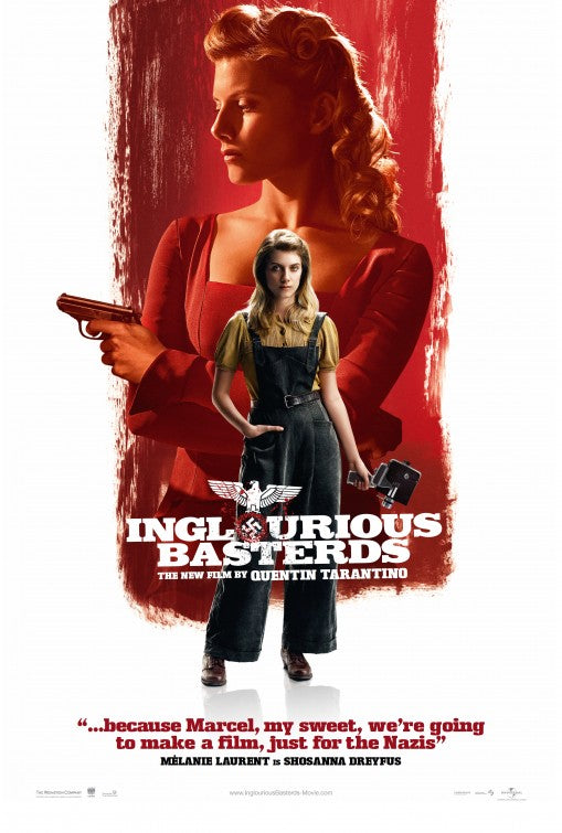 1000 piece jigsaw puzzle for the movie poster: Inglourious Basterds (2009) ver12