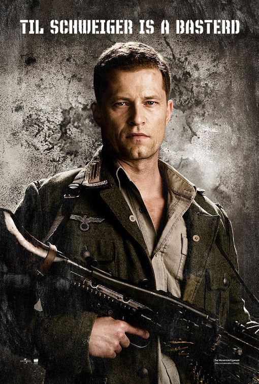 1000 piece jigsaw puzzle for the movie poster: Inglourious Basterds (2009) ver8