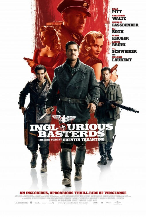 1000 piece jigsaw puzzle for the movie poster: Inglourious Basterds (2009) ver9