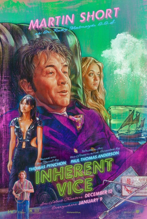 1000 piece jigsaw puzzle for the movie poster: Inherent Vice (2014) ver10