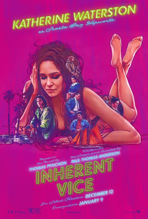 1000 piece jigsaw puzzle for the movie poster: Inherent Vice (2014) ver12