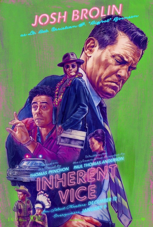 1000 piece jigsaw puzzle for the movie poster: Inherent Vice (2014) ver5