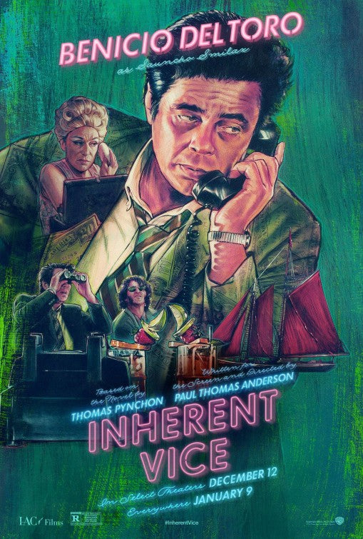 1000 piece jigsaw puzzle for the movie poster: Inherent Vice (2014) ver7