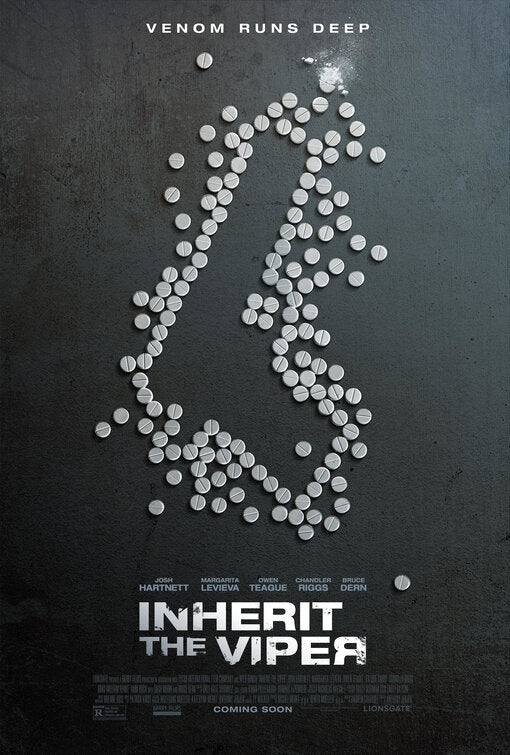 1000 piece jigsaw puzzle for the movie poster: Inherit the Viper (2020)