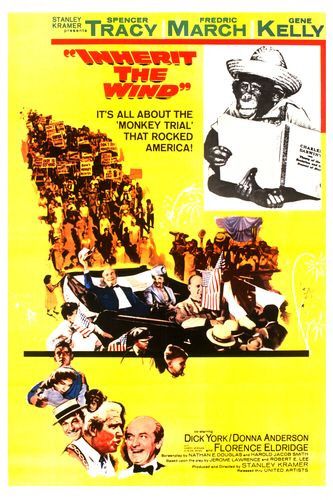the movie poster: Inherit the Wind (1960)