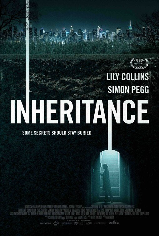 1000 piece jigsaw puzzle for the movie poster: Inheritance (2020)