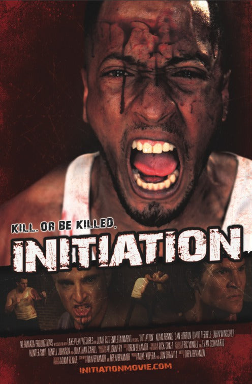 1000 piece jigsaw puzzle for the movie poster: Initiation (2016)