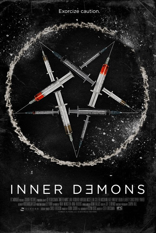 1000 piece jigsaw puzzle for the movie poster: Inner Demons (2014)