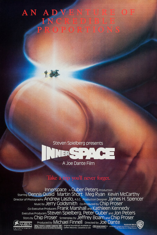 the movie poster: Innerspace (1987)